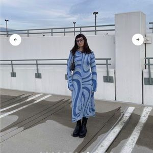 House of Sunny Blue Moon Dress